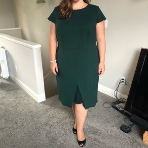 Tulip Hem Vince Camuto Sheath Dress